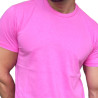 Camiseta Rosa Homem