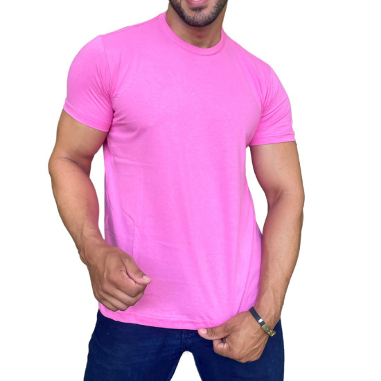 Camiseta Rosa Masculina