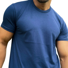 Camisa Masculina Azul Escuro