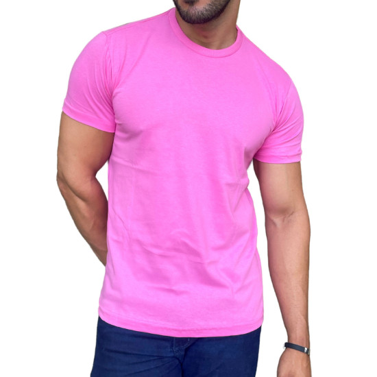 Camiseta Rosa Bsica