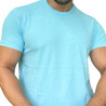 Camiseta Masculina Azul Bebe