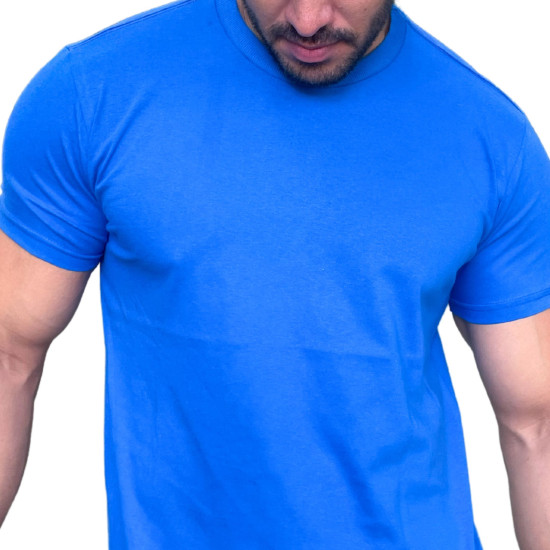 Camiseta Lisa Azul Royal