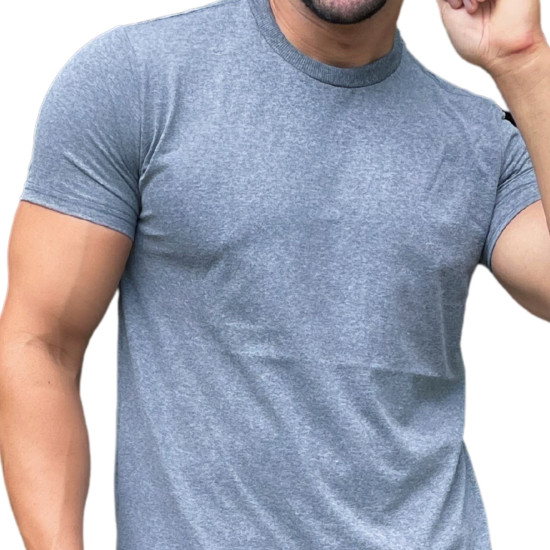 Camisa Cinza Escuro Masculina